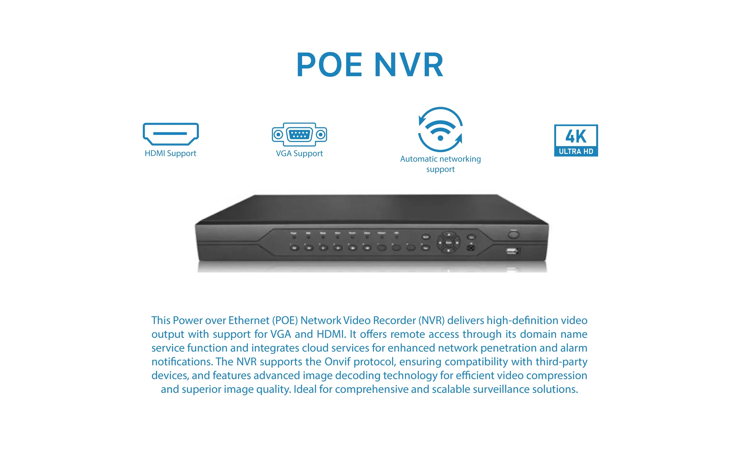POE NVR POE-NVR features