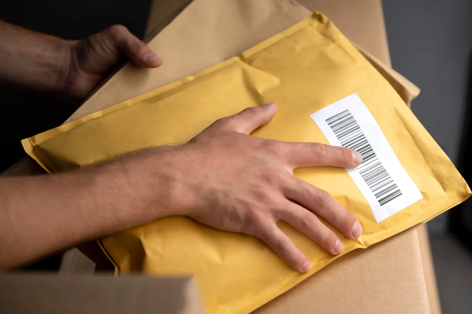 Postal Tracking Solution using Barcode