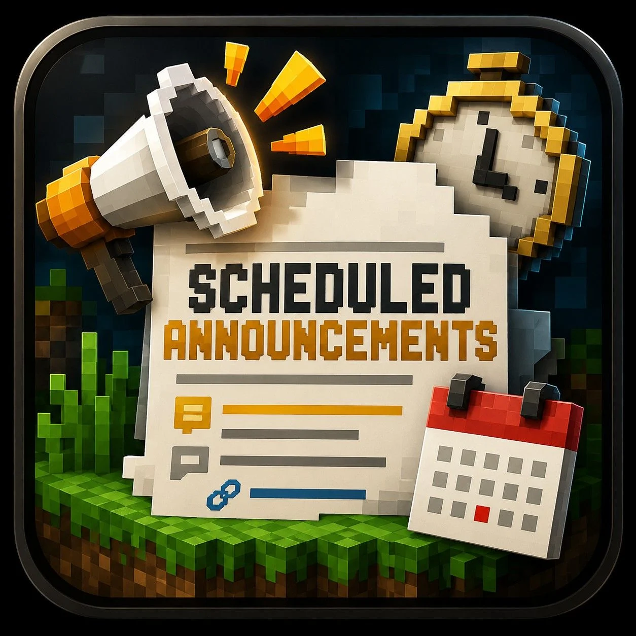Scheduled Announcements
