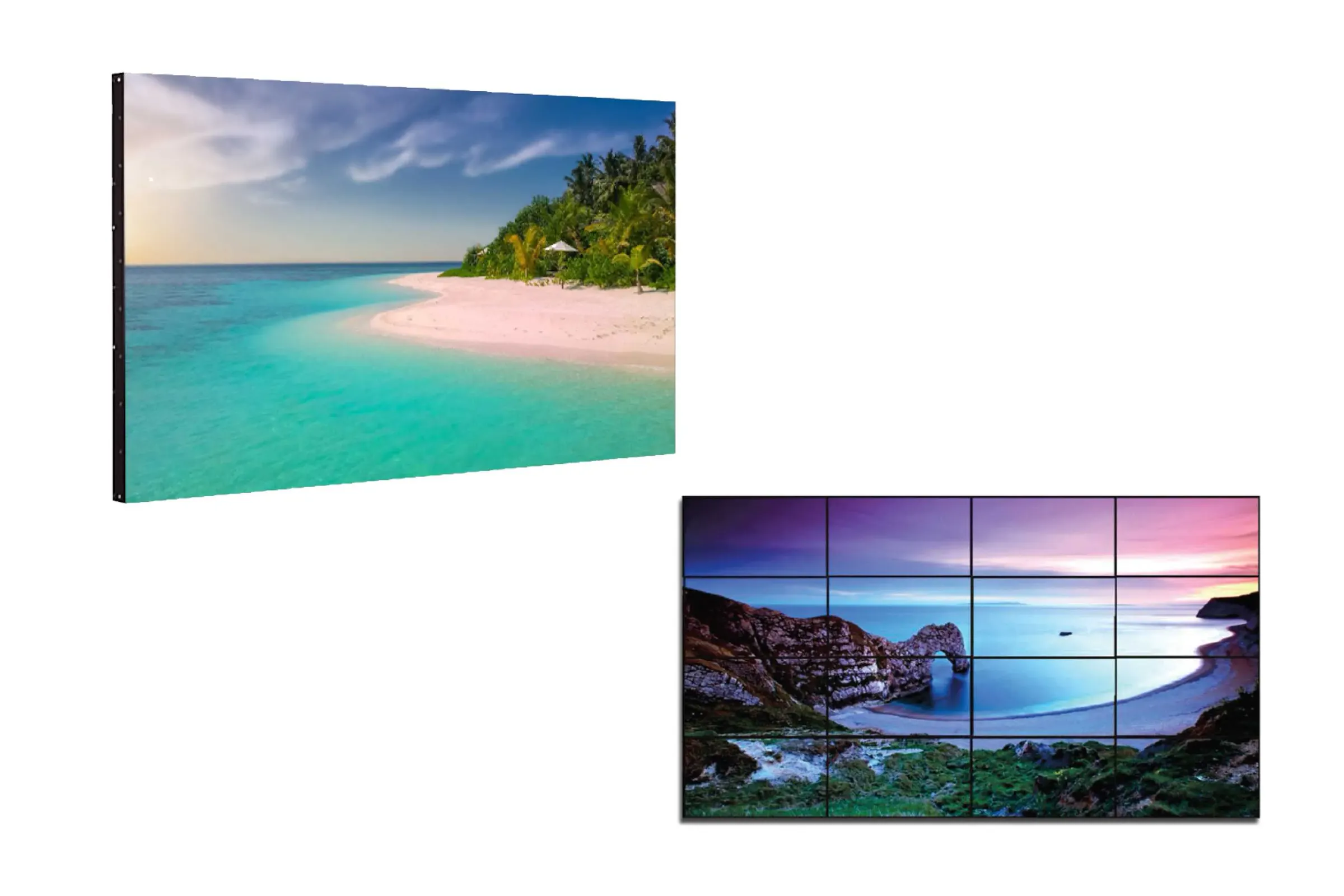 LED and LCD Video Wall